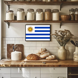 Uruguay Flag Poster