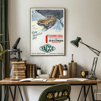 Rallye Monte Carlo 1959 Victory Poster