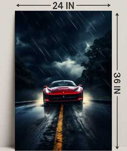 Speed And Storm Poster