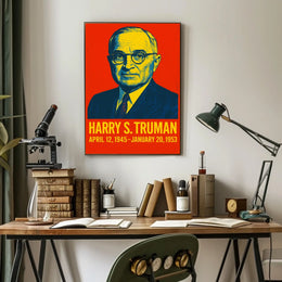 Harry S. Truman Presidential Term Poster