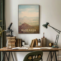 Badlands National Park Poster