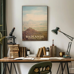 Badlands National Park Poster