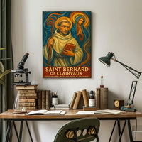 Saint Bernard of Clairvaux Poster