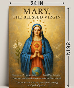 Mary, The Blessed Virgin Poster PosterGoat