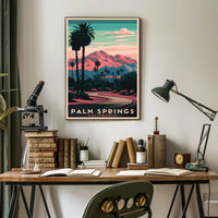 Palm Springs Scenic Poster