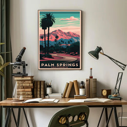 Palm Springs Scenic Poster