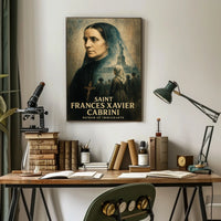 Saint Frances Xavier Cabrini Patron Of Poster