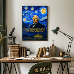 Millard Fillmore 13th President of the United States Presidential Masterpiece Series Poster