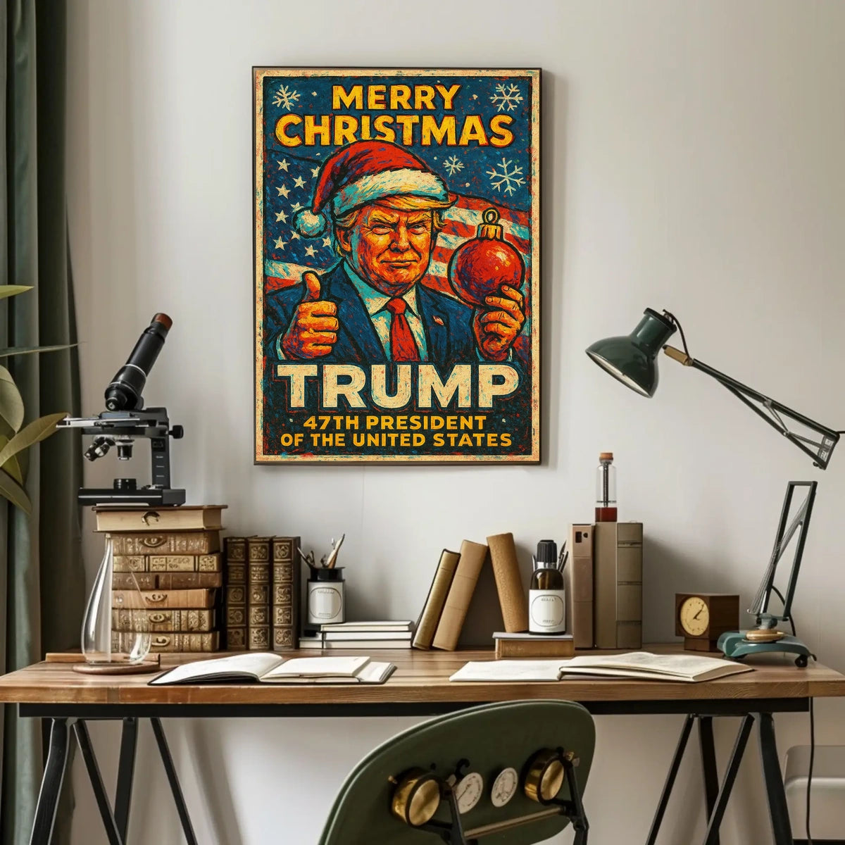 Trump 47th President Poster