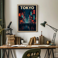 Tokyo Nightscape Poster
