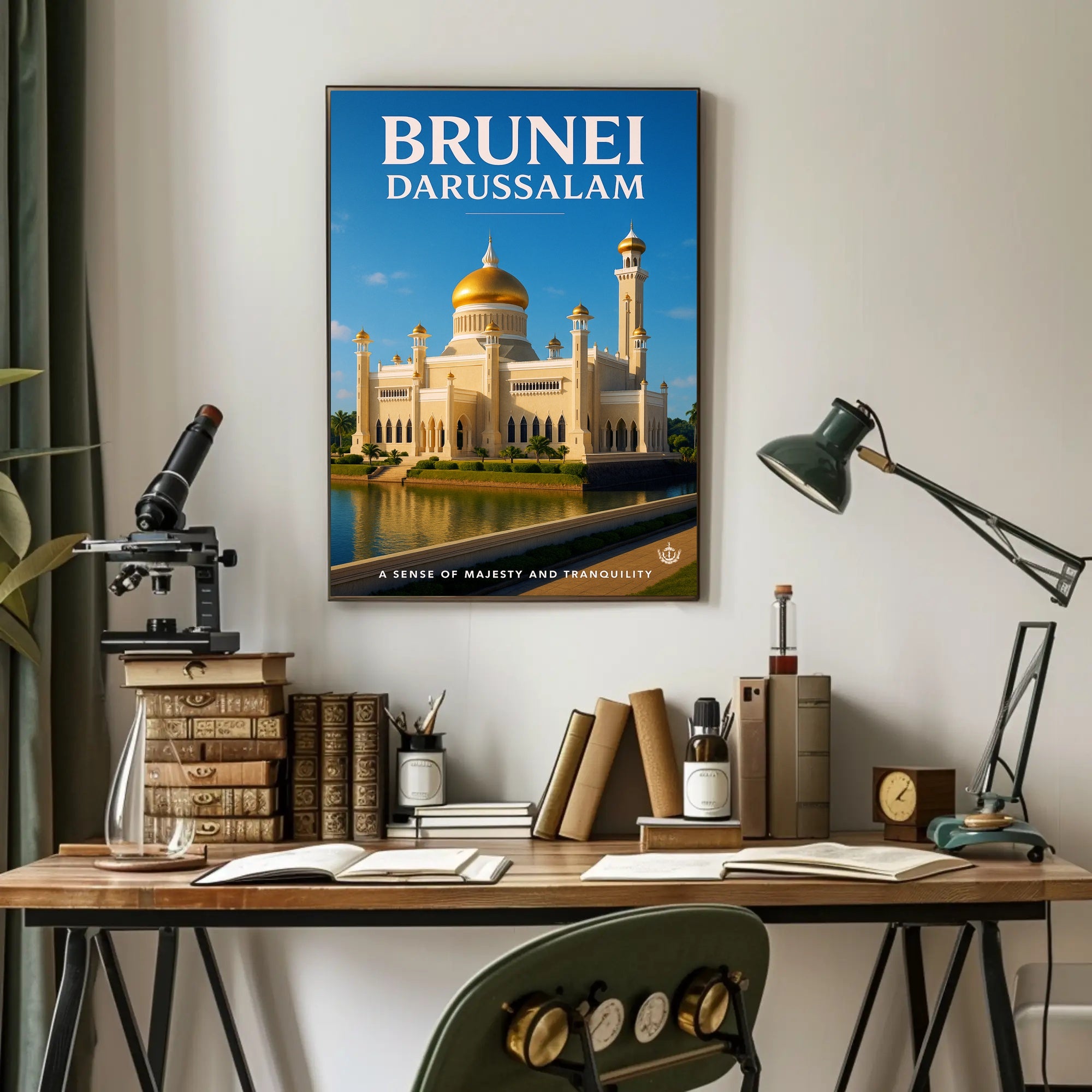 Brunei Darussalam A Sense of Majesty Poster PosterGoat