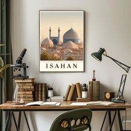 Isfahan Architectural Beauty Poster