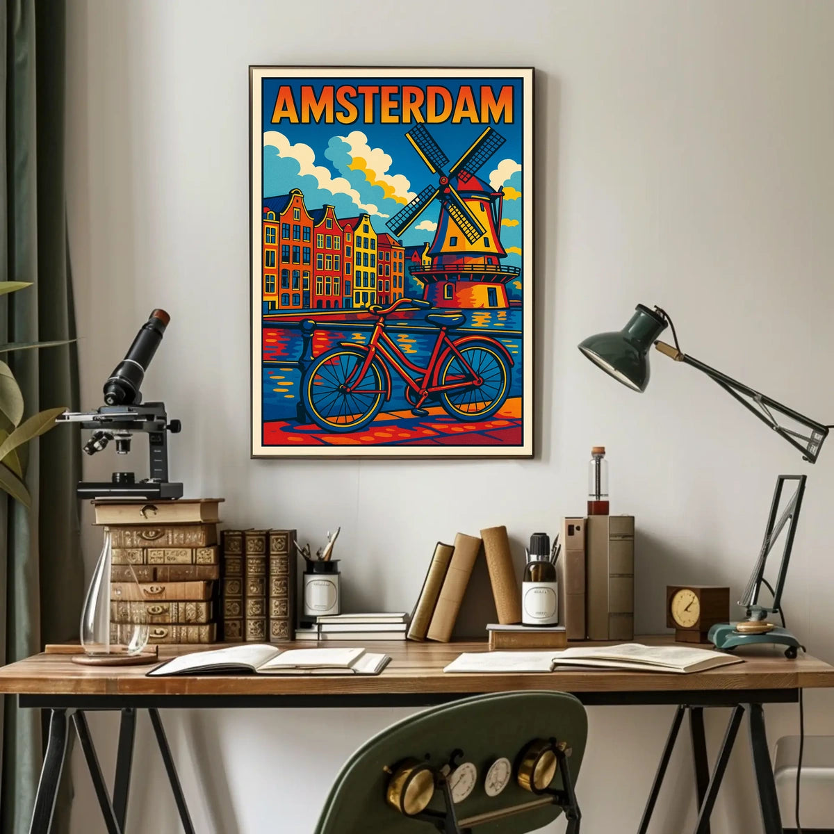 Amsterdam Adventure Poster