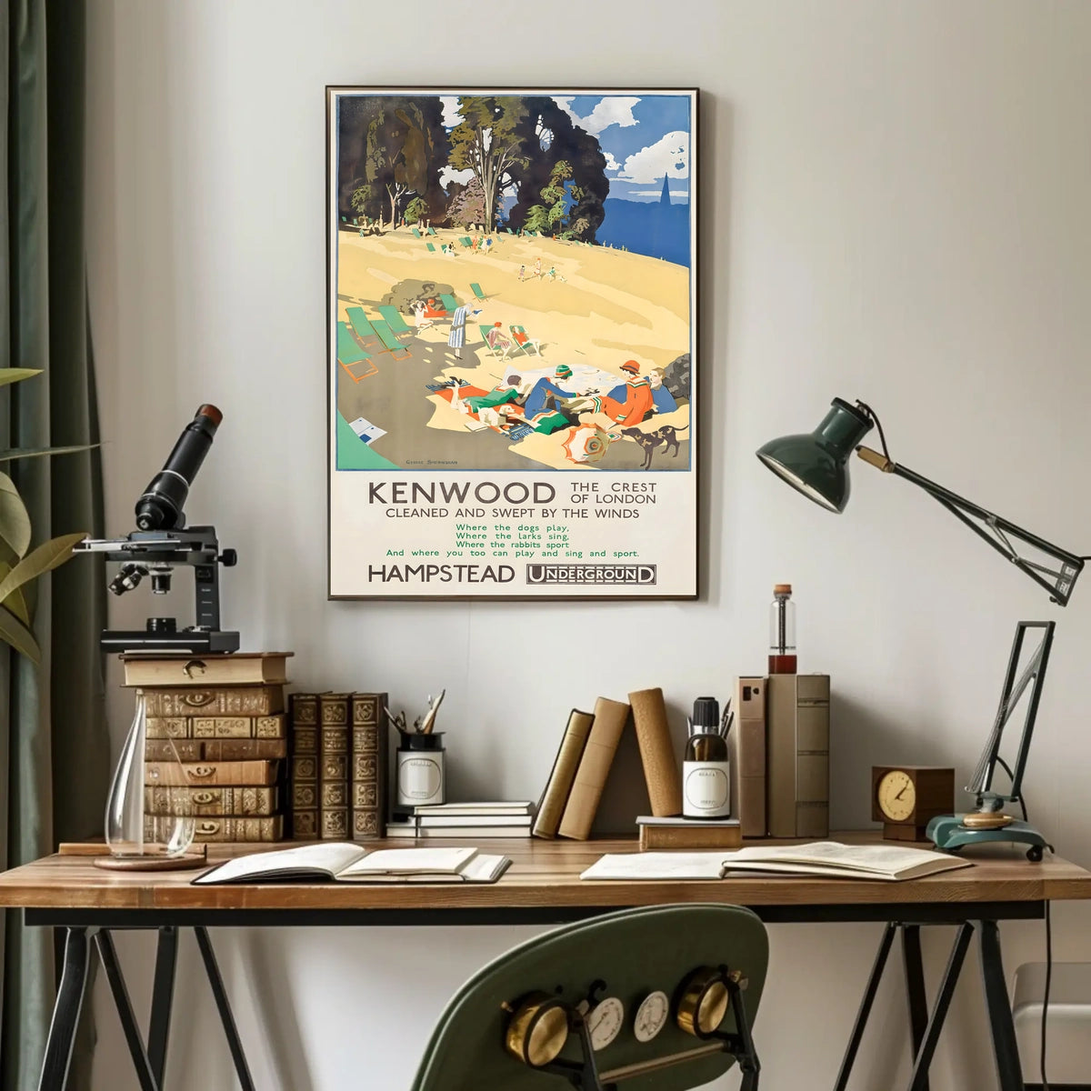 Kenwood The Crest Of London Poster
