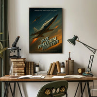 F-5 Freedom Fighter Poster