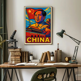 Iconic Leader Of China Poster