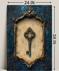 The Ornate Key Poster