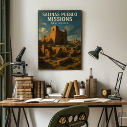 Salinas Pueblo Missions New Mexico Poster