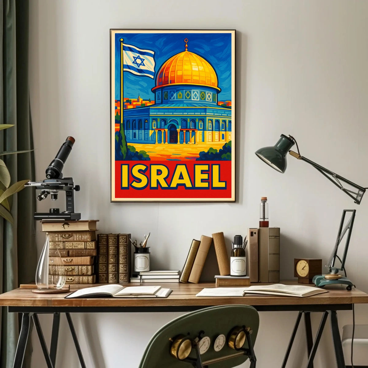 Iconic Landmarks Of Israel Poster