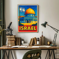 Iconic Landmarks Of Israel Poster