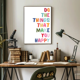 Motivational Poster: Uplifting Hand-Lettered Typography Art PosterGoat