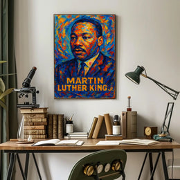 Martin Luther King Jr. Vibrant Legacy Poster