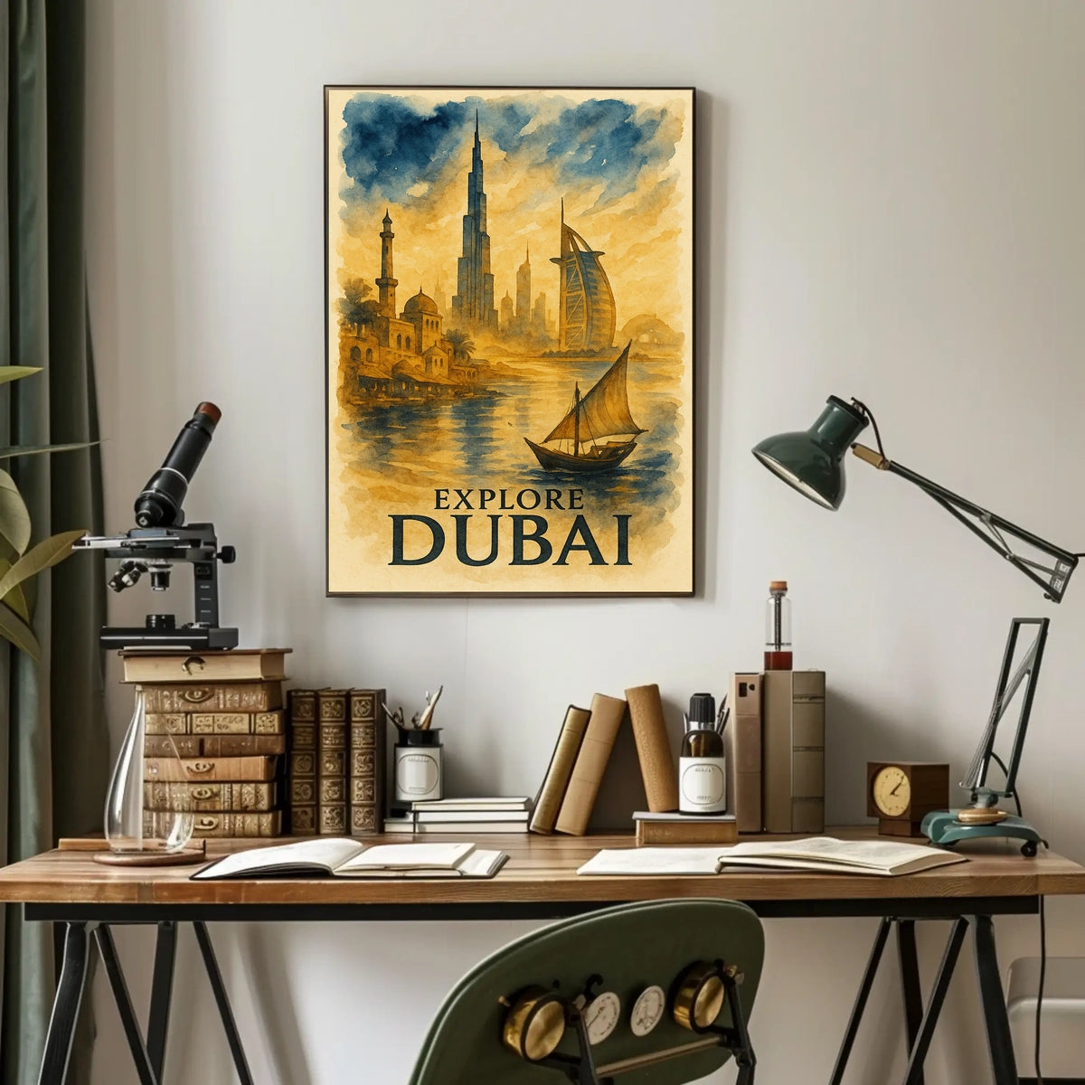 Discover the Wonders of Dubai Poster