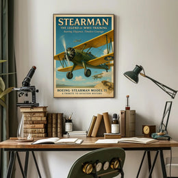 Stearman: The Legend of WWII Training Poster