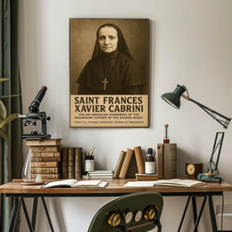 Saint Frances Xavier Cabrini Poster