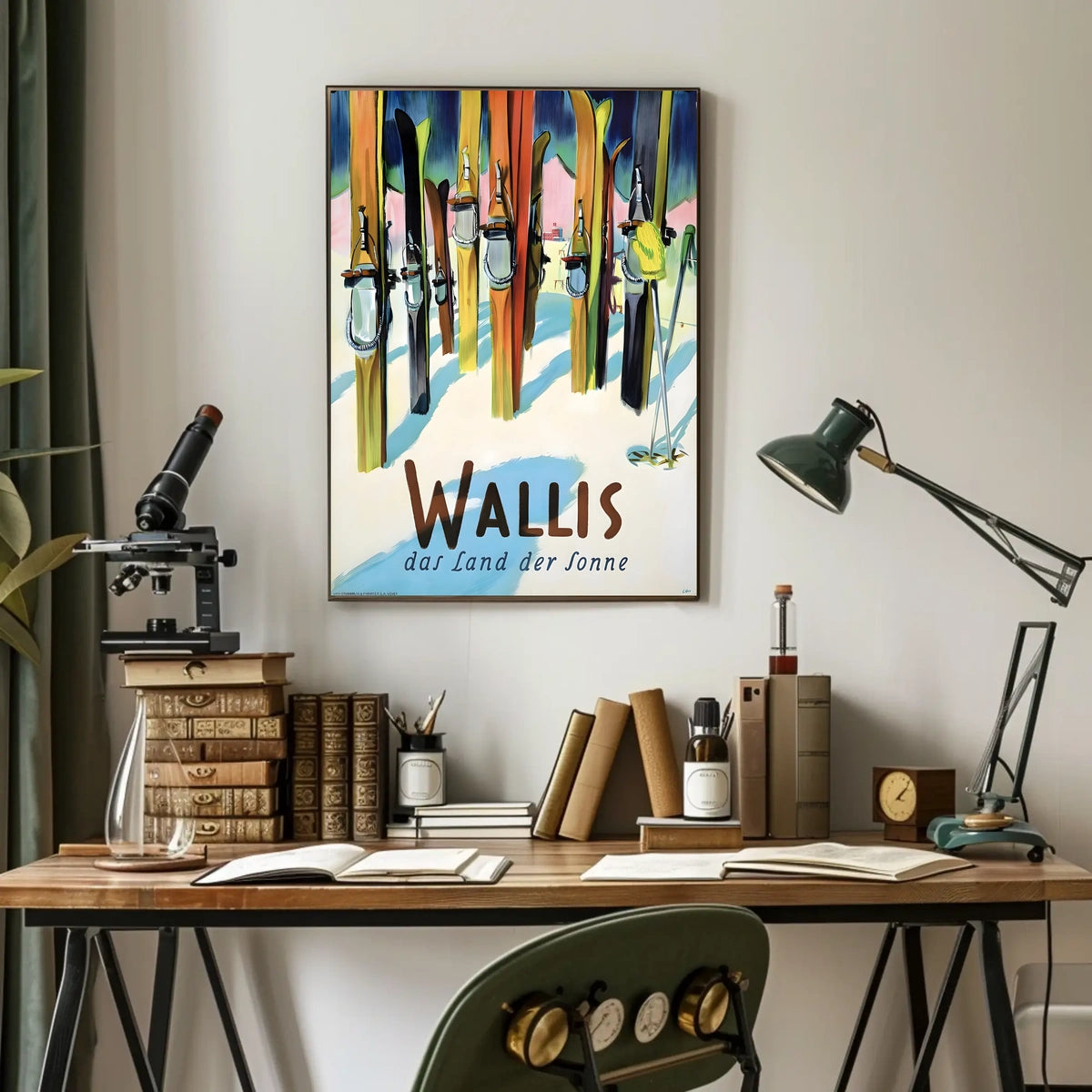 Wallis Das Land der Sonne Poster