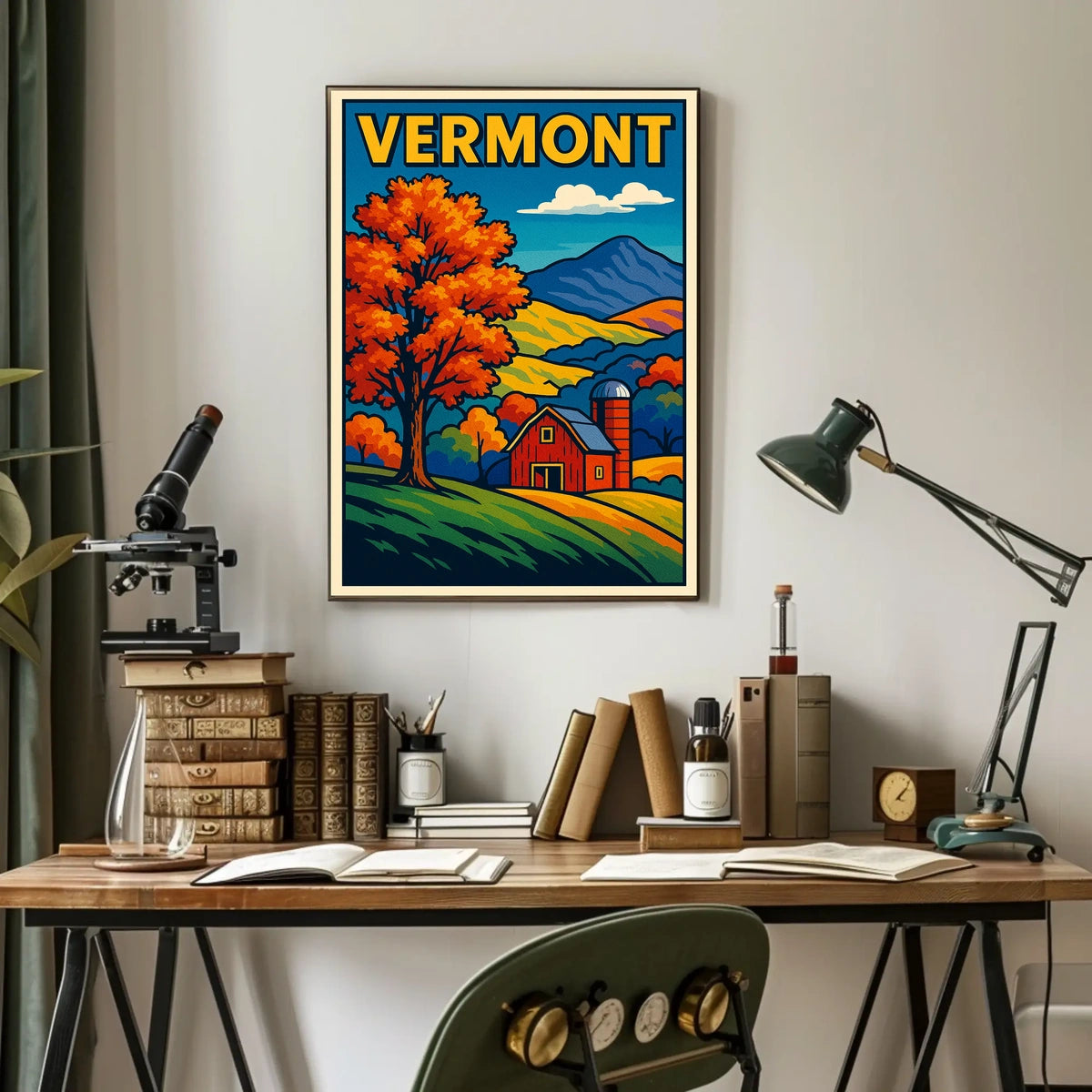 Autumn In Vermont Poster
