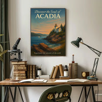 Discover the Soul of Acadia Poster