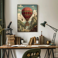 Journey Through the Skies Poster