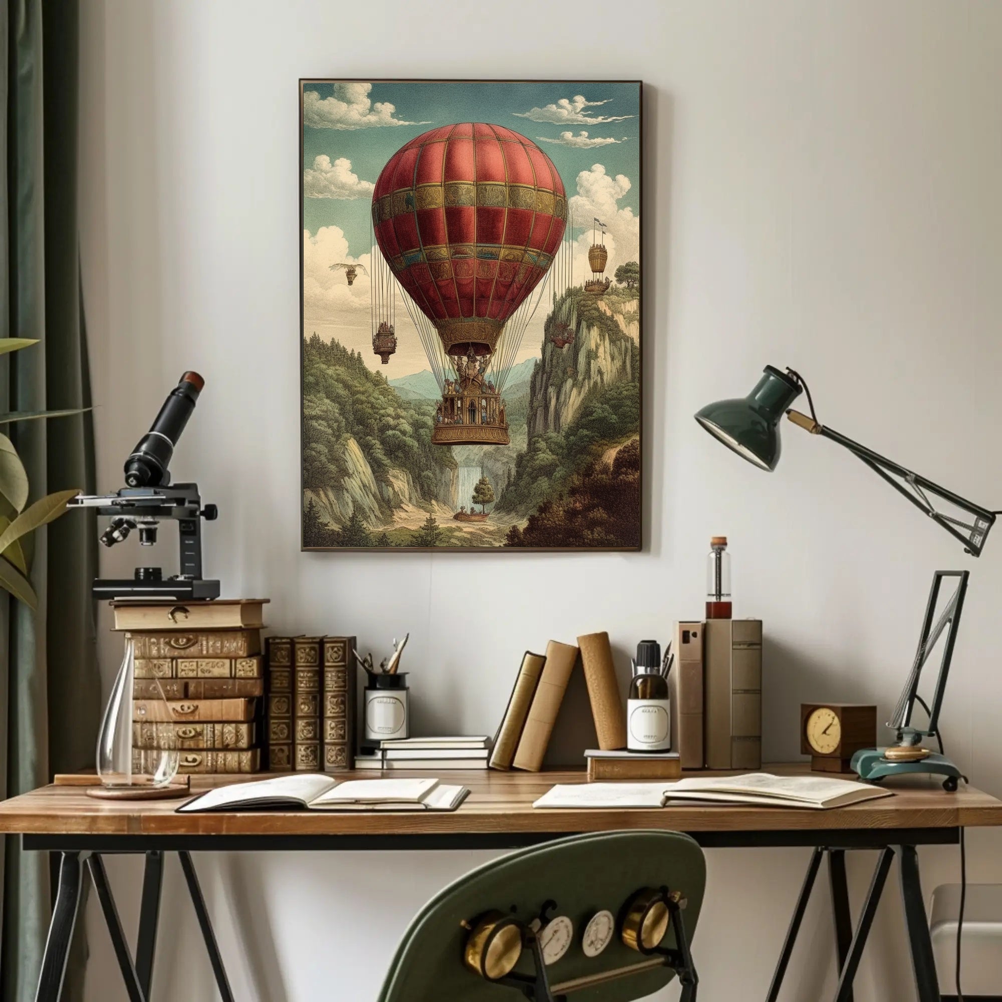 Journey Through the Skies Poster