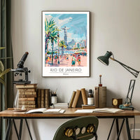 Rio de Janeiro Vibes Poster PosterGoat