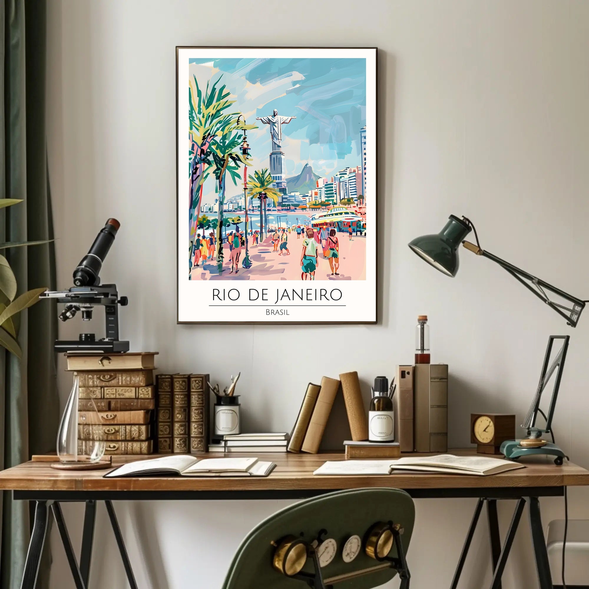Rio de Janeiro Vibes Poster PosterGoat