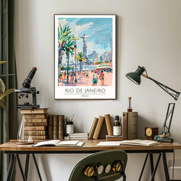 Rio de Janeiro Vibes Poster PosterGoat