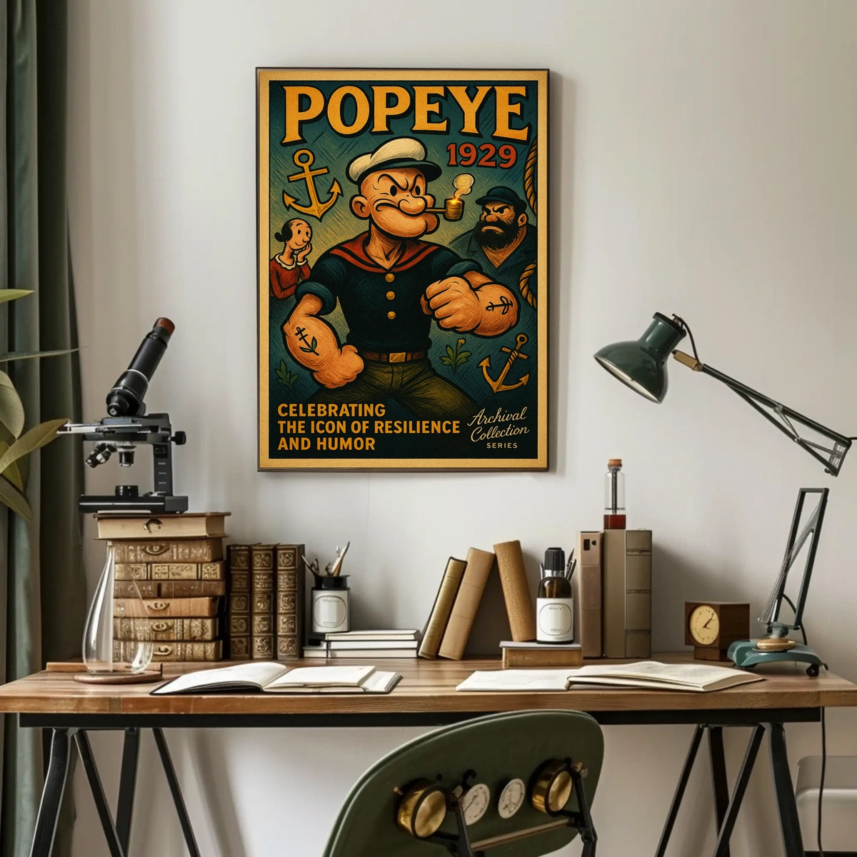 Popeye 1929 Art Poster POP-155