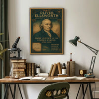 Oliver Ellsworth Architect of the Judiciary Poster