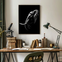 Majestic Elephant Poster