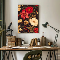 Floral Elegance Wall Art Print for Home Decor