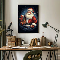 Santa Claus Holiday Cheer Poster