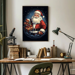 Santa Claus Holiday Cheer Poster