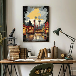 Heide Park Resort Germany Poster
