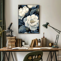 Floral Elegance Wall Art Print for Home Decor
