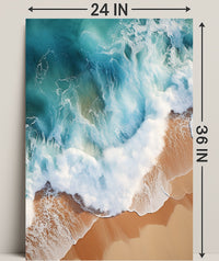 Ocean Waves Poster