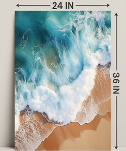 Ocean Waves Poster