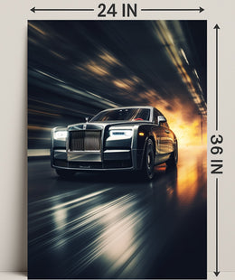 Speed And Elegance Poster