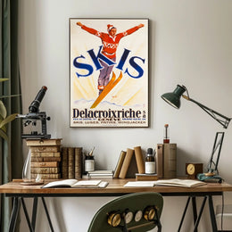 Delacroixriche Winter Sports Poster