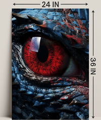 The DragonS Gaze Poster